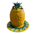 Portuguese Majolica-style Pineapple Jar