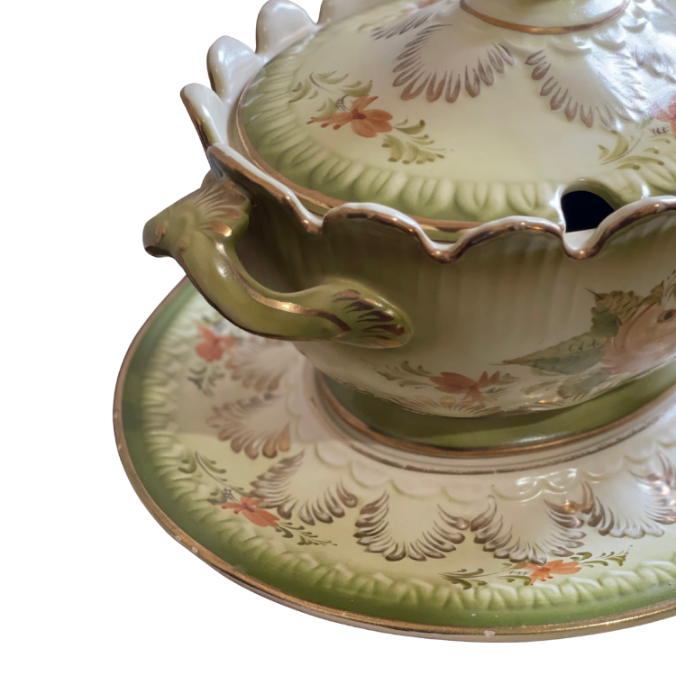 Martan Portugal soup Tureen with Lid & Underplate
