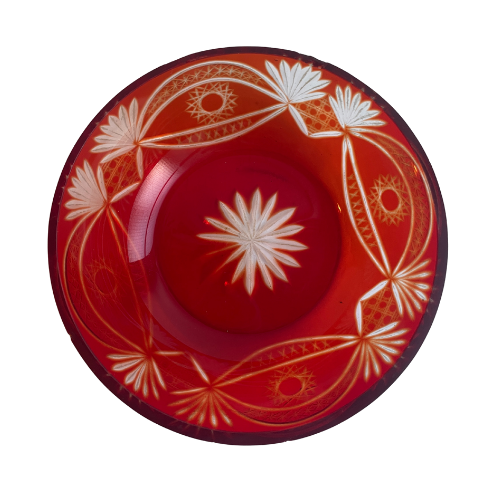 Vintage Cut Glass Bowl