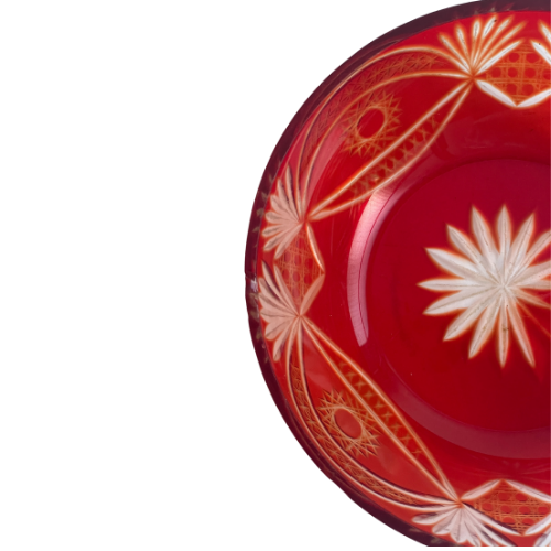 Vintage Cut Glass Bowl