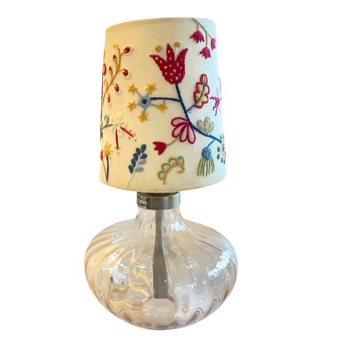 Vintage IKEA Lamp Shade w/ base