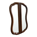 Solid Wood Antique Piano Mirror