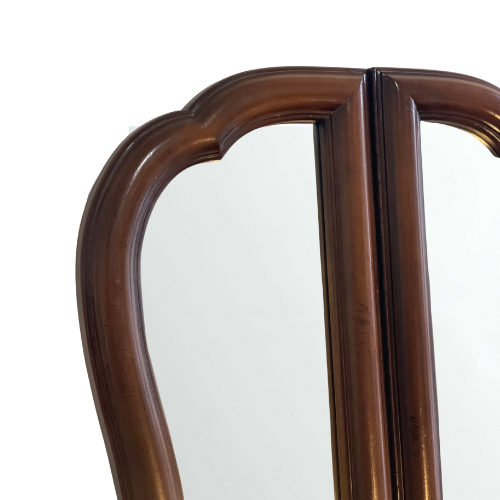 Solid Wood Antique Piano Mirror