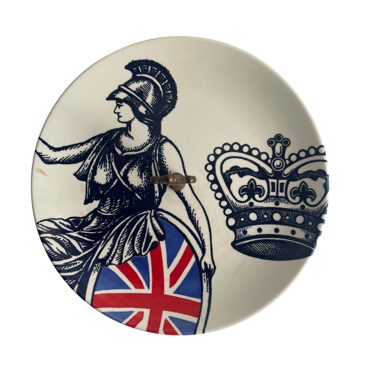 Royal Stafford Britannia plate