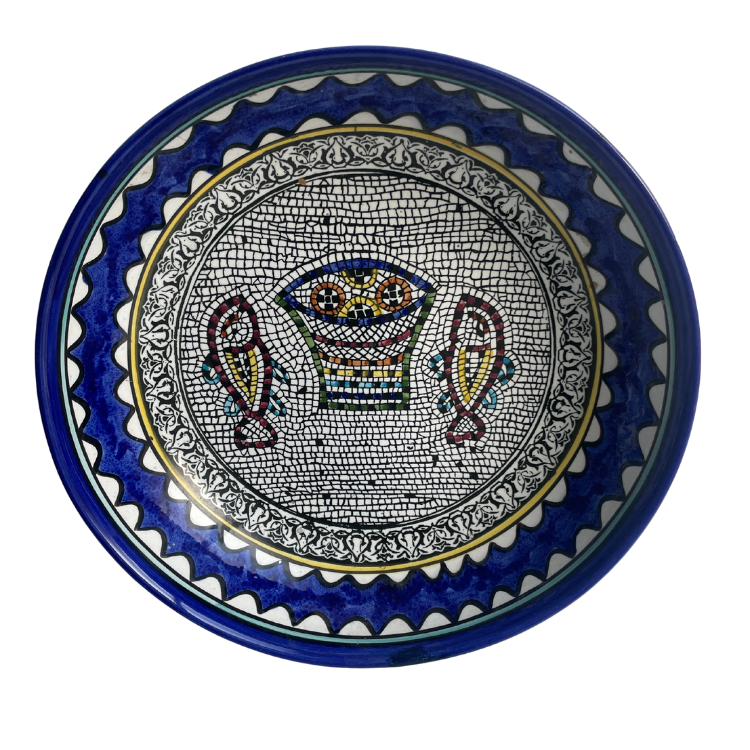 Ceramic Mosaic Plate