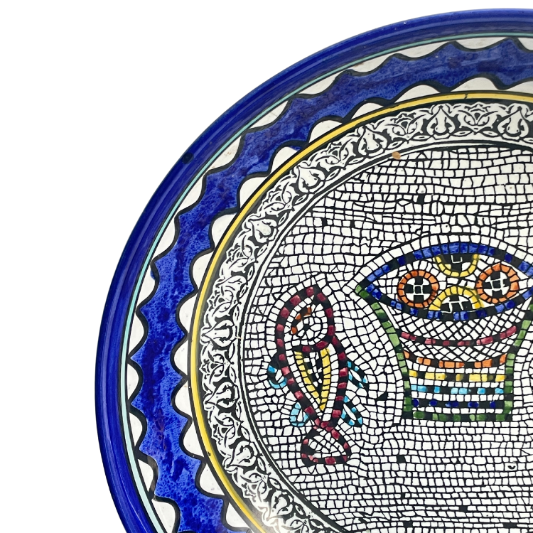 Ceramic Mosaic Plate